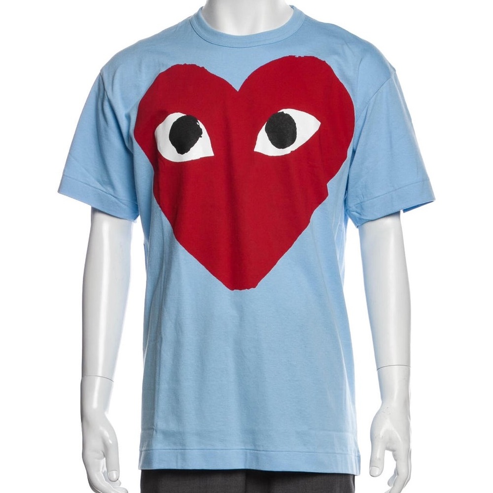 COMME DES GARÇONS PLAY
Graphic Print Crew Neck T-Shirt